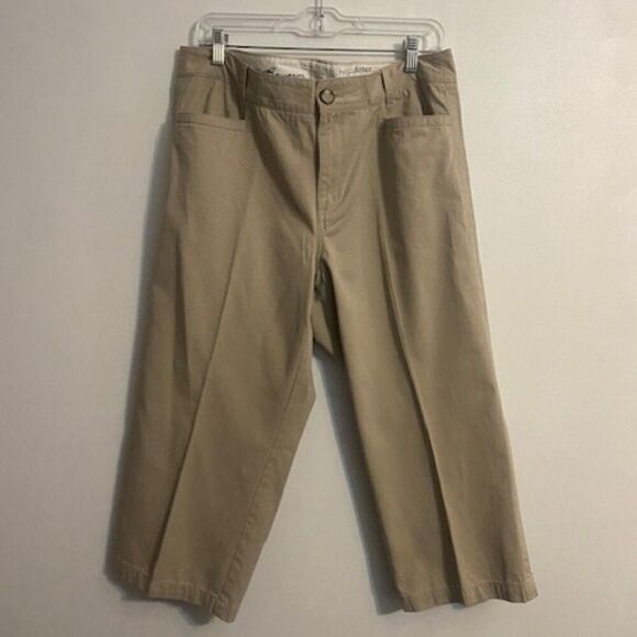 Eddie Bauer Blakely Khaki capris, size 16 - Picture 1 of 4